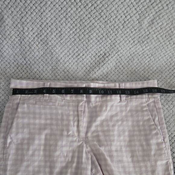 Purple Gingham Women's Shorts - Picture 5 of 6